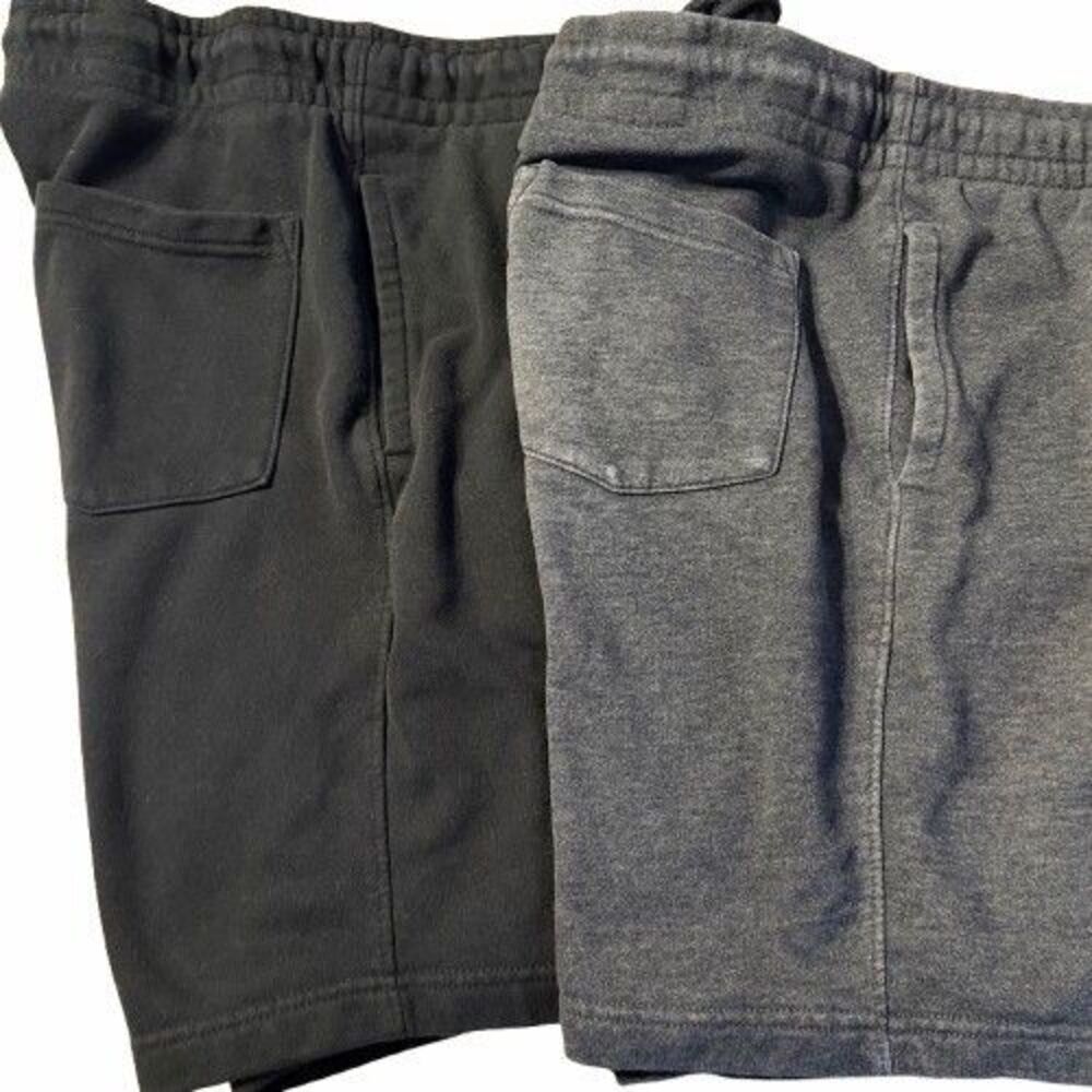 SOLD-Goodfellow & Co Men's Casual Cotton Blend Shorts XL, Gray And Black Bundle - Picture 3 of 7